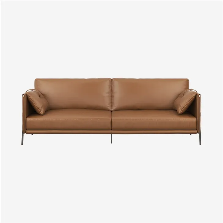 Black Four-seater Sofa